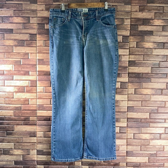 Womens Signature by Levi’s Mid Rise Bootcut Jeans Size 12 - Picture 1 of 10